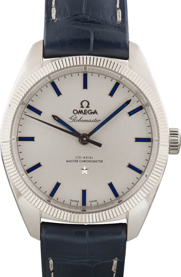 Omega Constellation Globemaster Platinum on Leather
