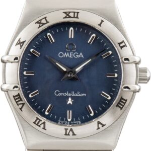 Used Omega Constellation Stainless Steel Grey Dial