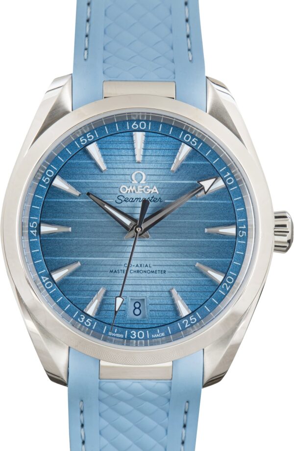 Pre-Owned Omega Seamaster Aqua Terra 150M Summer Blue Dial
