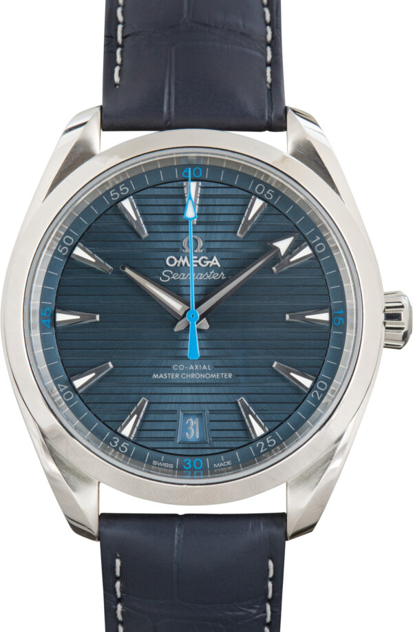 Pre-Owned Blue Dial Omega Seamaster Aqua Terra 150M