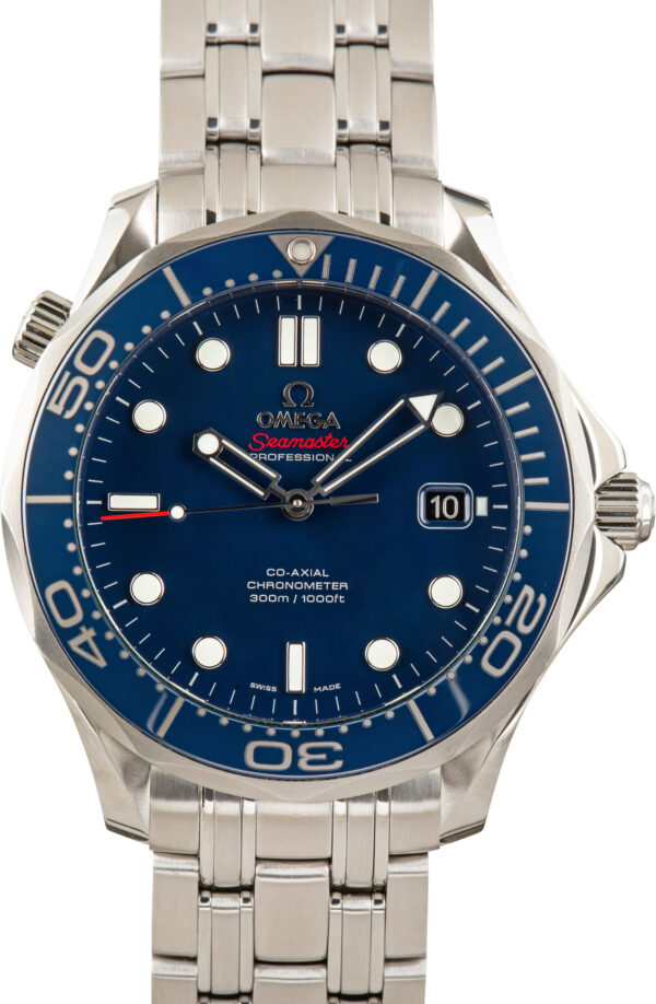 Used Blue Dial Omega Seamaster Diver 300M