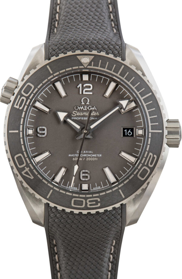 Omega Seamaster Grey Dial Planet Ocean 600M Stainless Steel