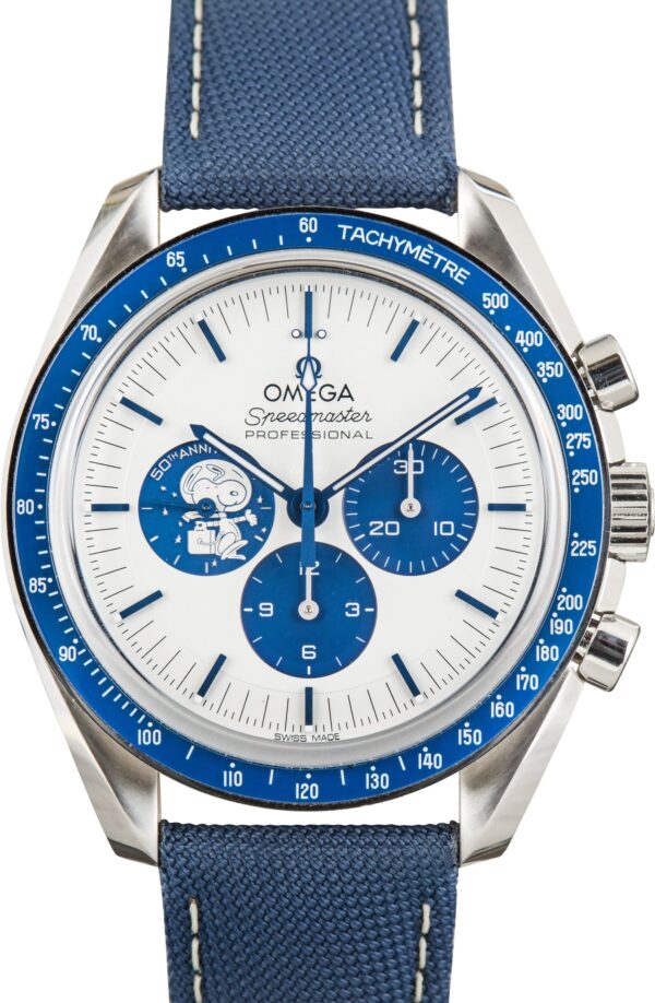 Pre-Owned Omega Speedmaster Silver Snoopy Award Stainless Steel