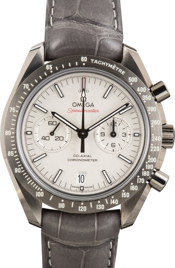 Used Omega Speedmaster Grey Side of the Moon Platinum Dial