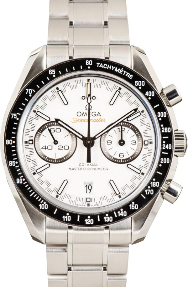 Pre-Owned White Dial Omega Speedmaster Racing