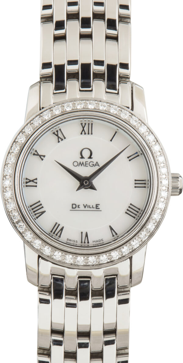 Pre-Owned Omega De Ville Mother of Pearl Dial