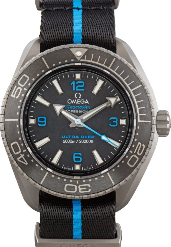 Pre-Owned Omega Seamaster Planet Ocean 6000M Titanium