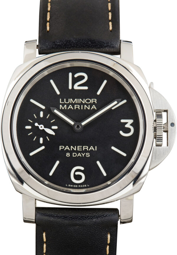 Pre-Owned Panerai Luminor Marina Ref PAM00510 Black Dial