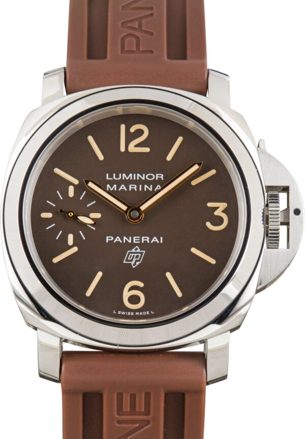 Pre-Owned Panerai Luminor Marina Ref PAM00632 Brown Dial