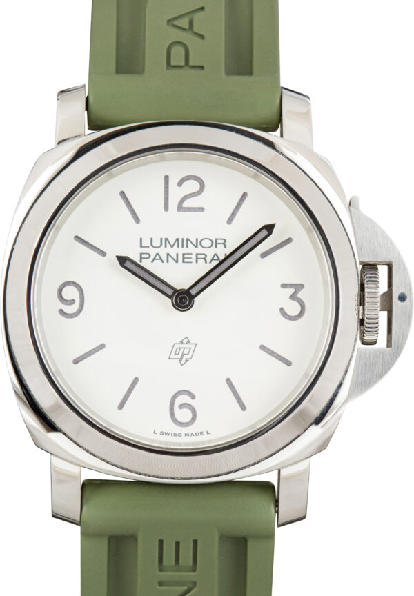 Pre-Owned Panerai Luminor Base Logo PAM01087 Stainless Steel