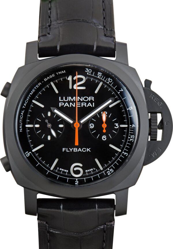 Pre-Owned Panerai Luminor Chrono Flyback Ref PAM01298 Ceramic