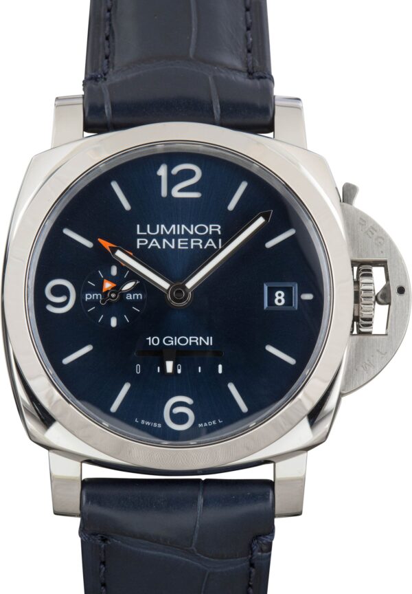 Panerai Luminor Dieci Giorni GMT PAM01482 Blue Dial