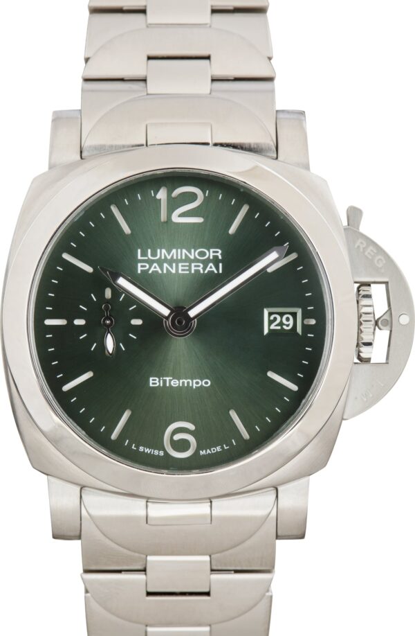 Used Panerai Luminor GMT Ref PAM01640 Green Dial
