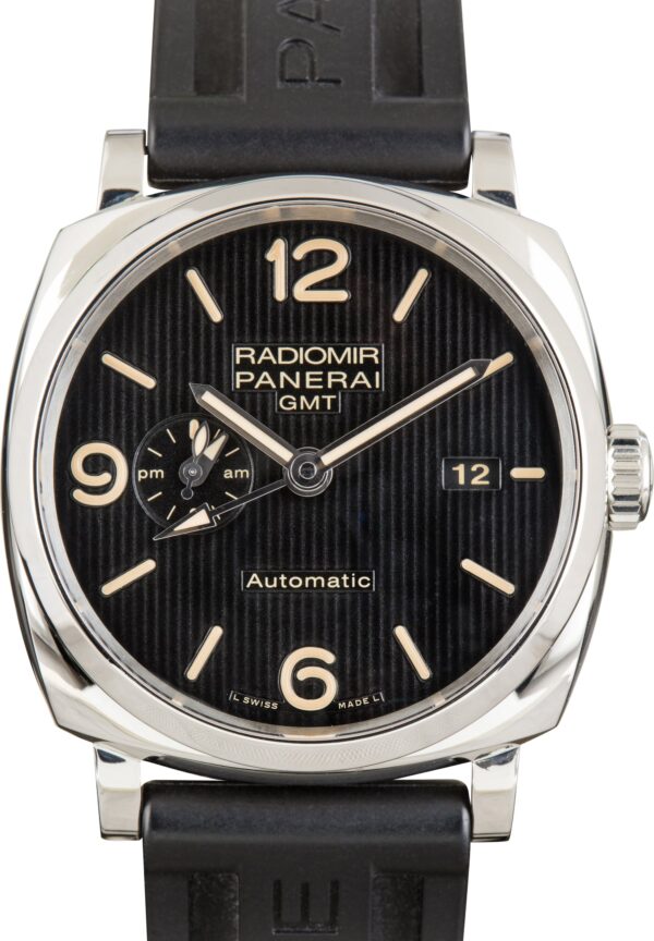 Pre-Owned Panerai Radiomir GMT PAM00657 Black Dial