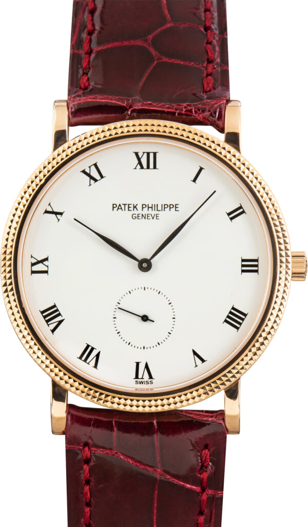 Pre-Owned Patek Philippe Calatrava Ref 3919R 18k Rose Gold