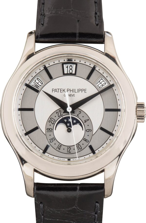 Pre-Owned Patek Philippe Complications Annual Calendar 5205G White Gold