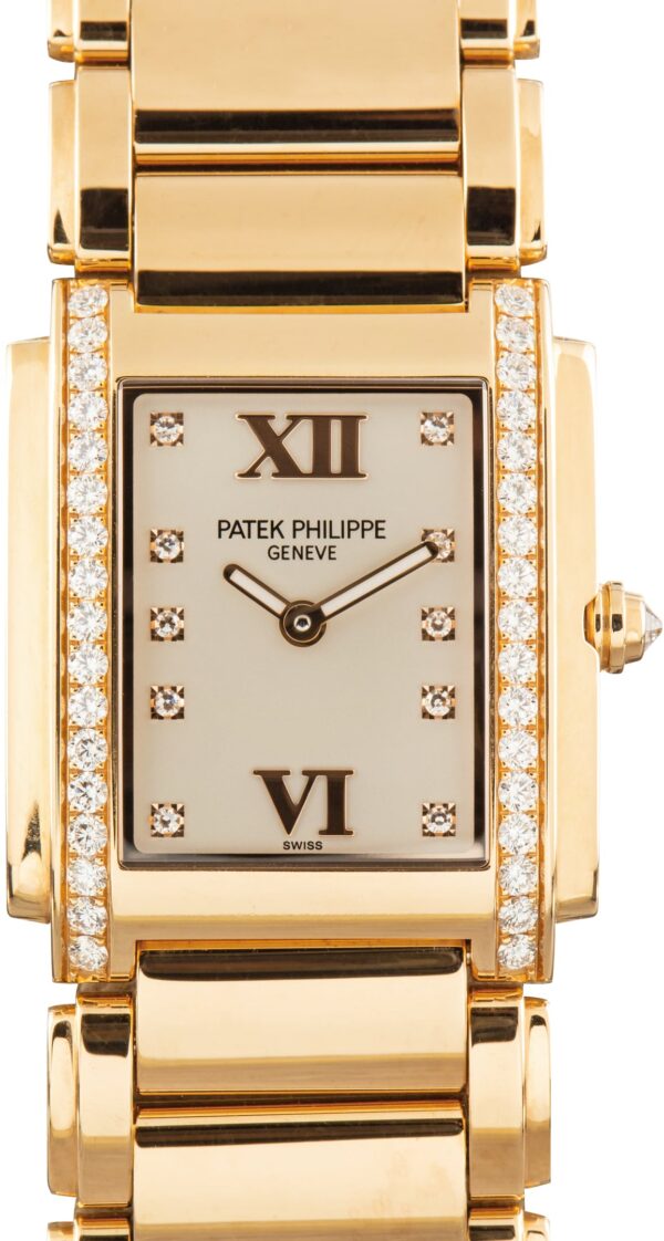 Pre-Owned Patek Philippe Twenty-4 Ref 4910 18k Rose Gold