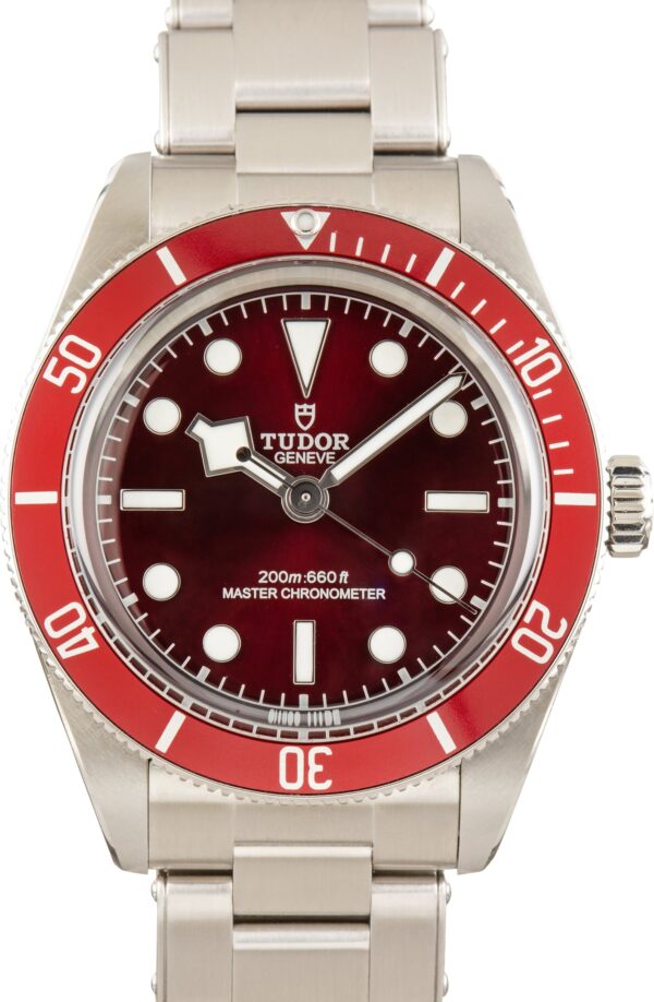 Pre-Owned Stainless Steel Tudor Black Bay 58 Burgundy Dial & Bezel