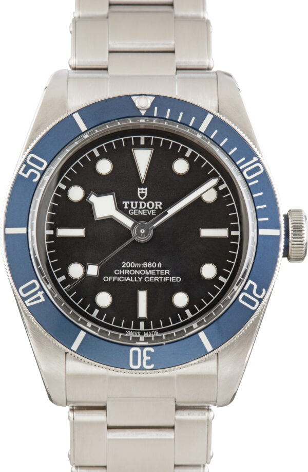 Pre-Owned Stainless Steel Tudor Black Bay Ref 79230B Blue Bezel