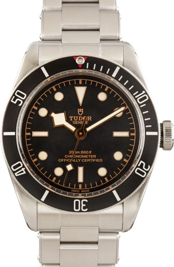 Pre-Owned Stainless Steel Tudor Black Bay Ref 79230 Black Dial