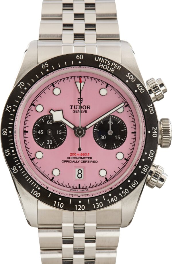 Used Black Bay Chrono Stainless Steel 79360N Pink Dial