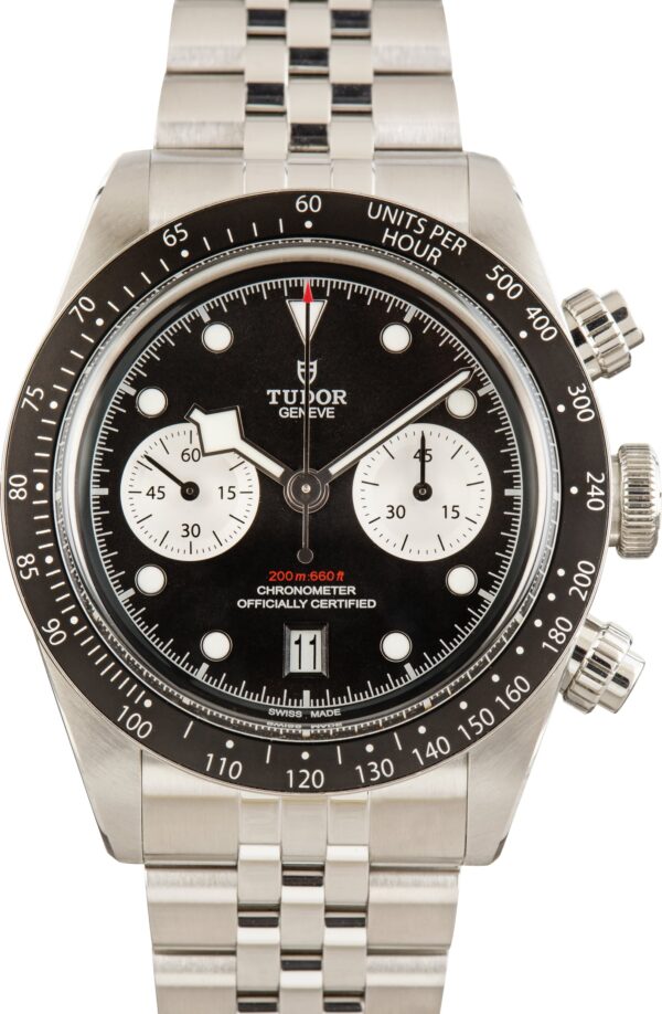 Used Tudor Black Bay Chrono 79360N Black Dial