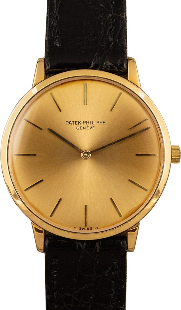 Pre-Owned Patek Philippe Calatrava 18k Yellow Gold