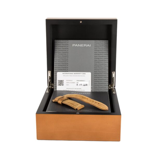 Pre-Owned Panerai Radiomir GMT PAM00657 Black Dial