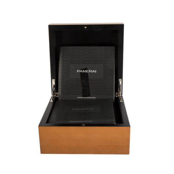 Pre-Owned Panerai Luminor Ref PAM00652 Black Chronograph Dial